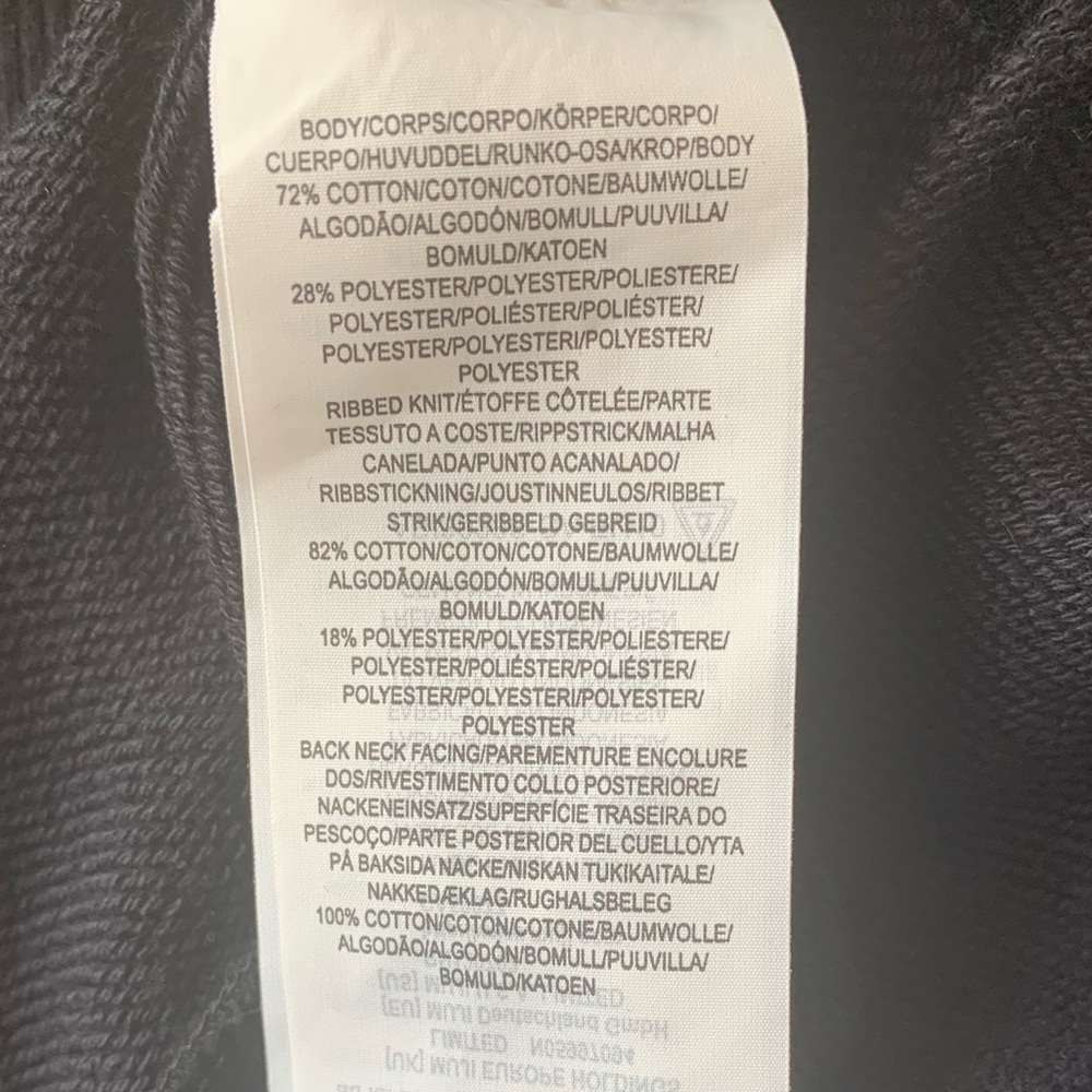 NWOT Muji Sweat Pullover Hoodie - Picture 6 of 6